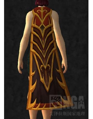 物理 DPS 毕业披风，+28 敏捷、+24 耐力，攻强 + 58，还有护甲穿透与暴击；属性全面超越海山、黑暗神殿的所有披风，是潜行者、猎人、狂暴战的终极追求。